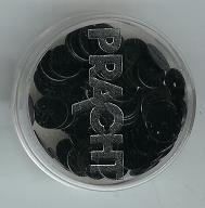 Pailletten schijfje zwart 8mm 150 stuk